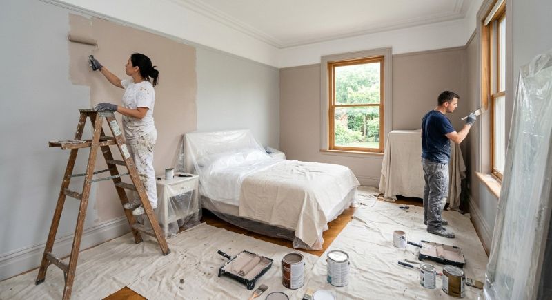 Bedroom Painting in Waco, TX