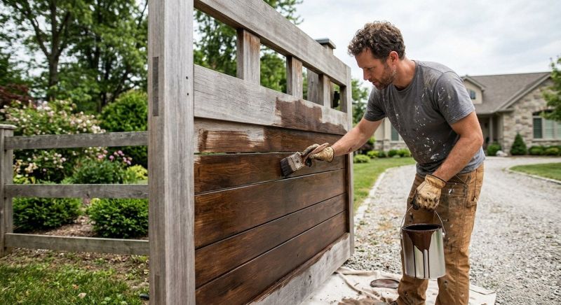 Gate Staining in Waco, TX
