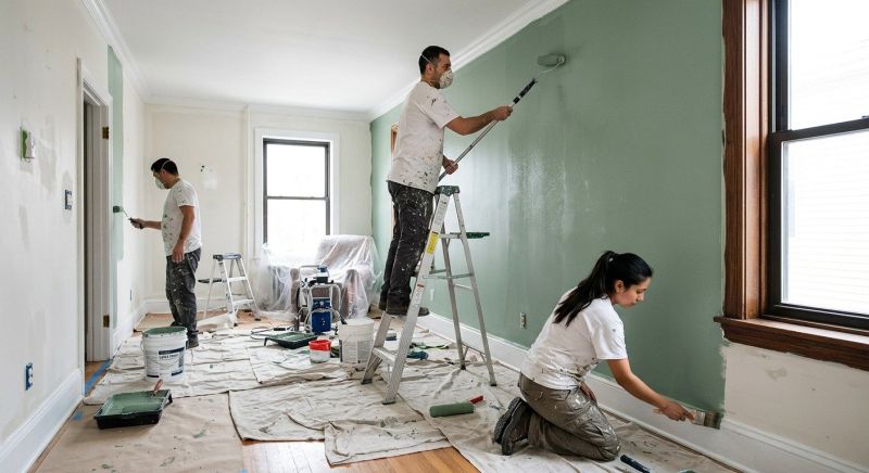 Interior Wall Painting in Kansas City, KS